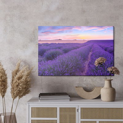 Ljuddämpande tavla - Lavender field