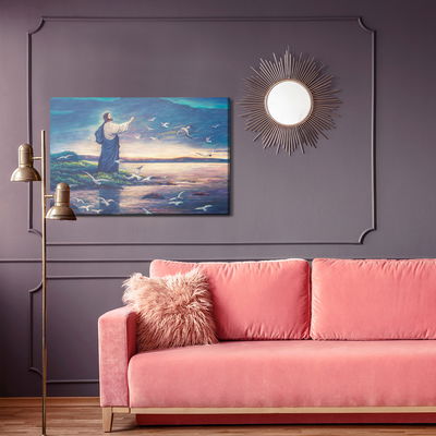 Ljuddämpande tavla - Jesus standing