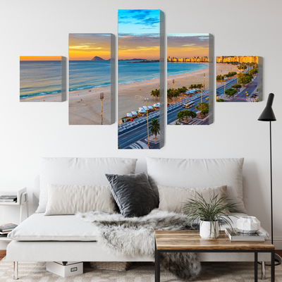 Ljuddämpande tavla - Sunrise view of copacabana