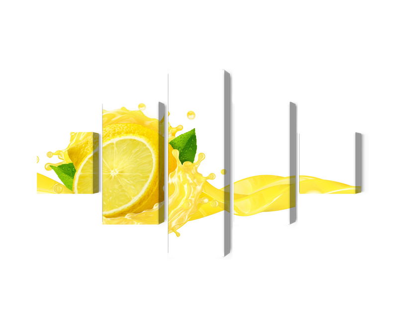 Ljuddämpande tavla - Fresh lemon juice