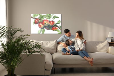 Ljuddämpande tavla - Apples on the branch