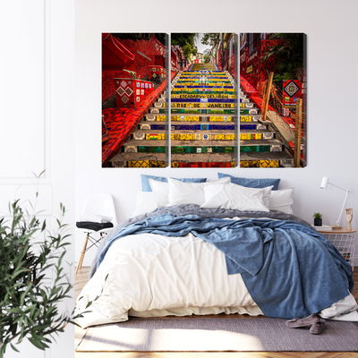 Ljuddämpande tavla - Selaron stairs