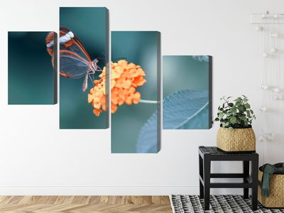 Ljuddämpande tavla - Butterfly in the summer