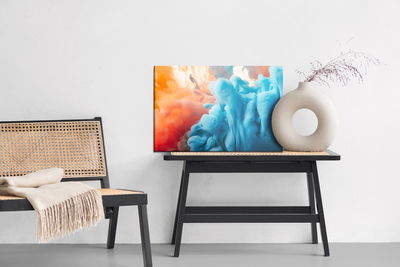 Ljuddämpande tavla - Abstraction with color paint