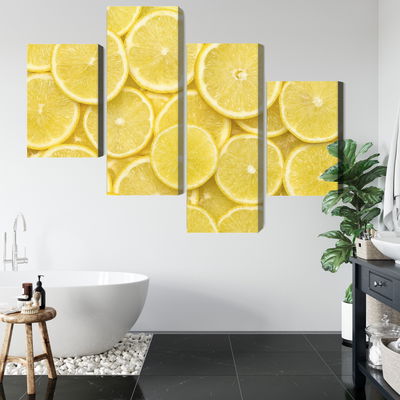 Ljuddämpande tavla - Lemon slices