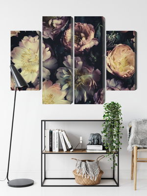 Ljuddämpande tavla - A bouquet of colorful