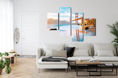 Ljuddämpande tavla - The Golden Gate bridge