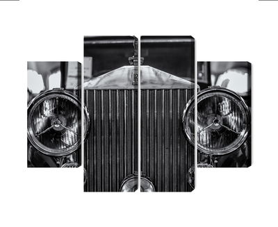 Ljuddämpande tavla - Rolls royce up close