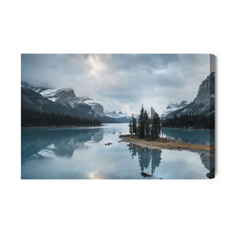 Ljuddämpande tavla - Lake maligne, Canada