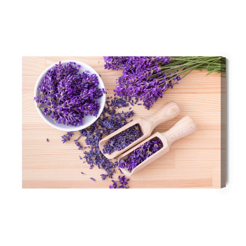 Ljuddämpande tavla - Fresh and dried lavender