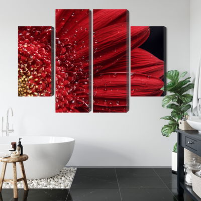 Ljuddämpande tavla - Flower petals on a macro