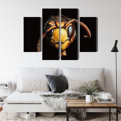 Ljuddämpande tavla - Hornet on a macro scale