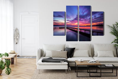 Ljuddämpande tavla - Great sunset