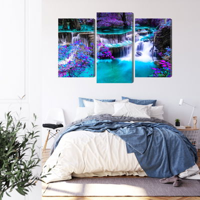 Ljuddämpande tavla - Huay mae khamin waterfall