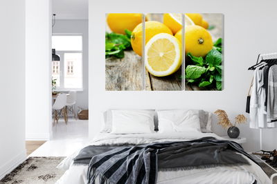 Ljuddämpande tavla - Lemon with mint