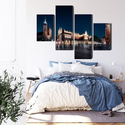 Ljuddämpande tavla - Kraków's cloth hall and st.