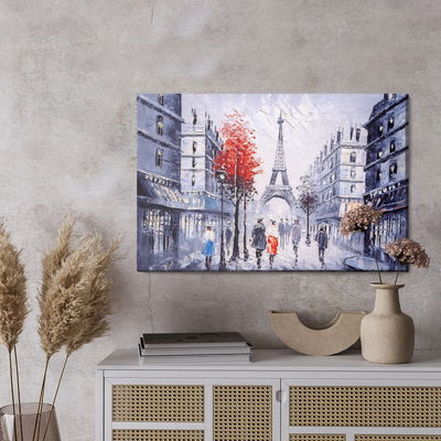 Ljuddämpande tavla - Parisian construction