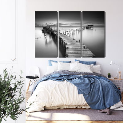 Ljuddämpande tavla - Dilapidated pier