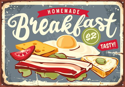 Ljuddämpande tavla - A nutritious breakfast