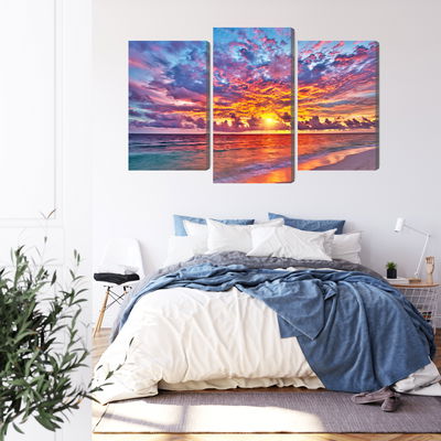 Ljuddämpande tavla - Picturesque sunset