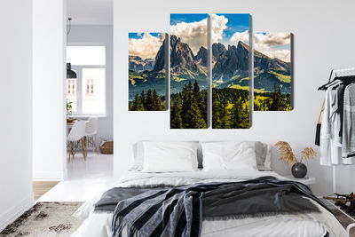 Ljuddämpande tavla - View of the italian