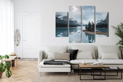 Ljuddämpande tavla - Ghost island in jasper