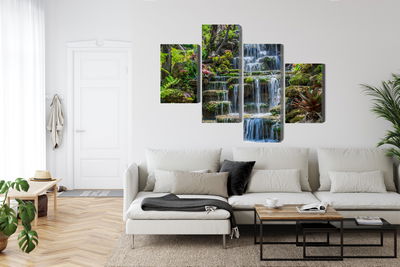 Ljuddämpande tavla - Thai waterfall
