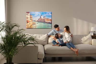 Ljuddämpande tavla - Venice on a beautiful day