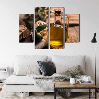 Ljuddämpande tavla - A bottle of olive oil