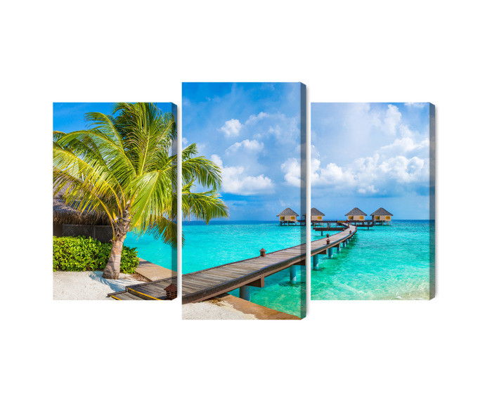 Ljuddämpande tavla - Floating houses