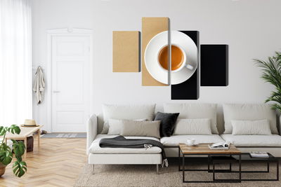 Ljuddämpande tavla - A cup of italian coffee