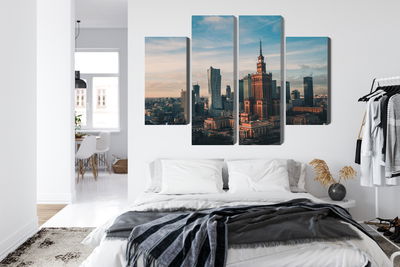 Ljuddämpande tavla - Warsaw and the view