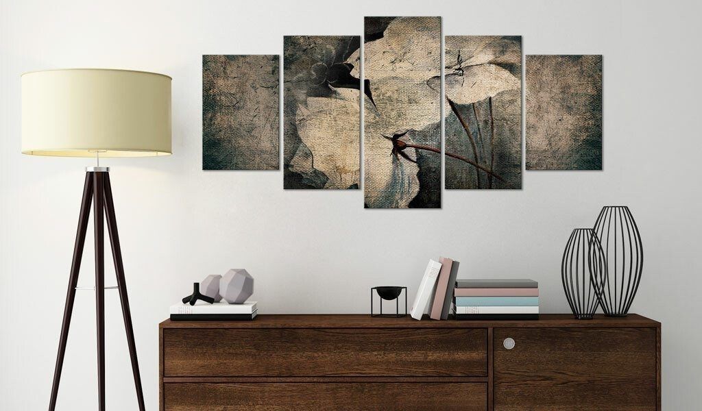 Ljudabsorbera med tavlor