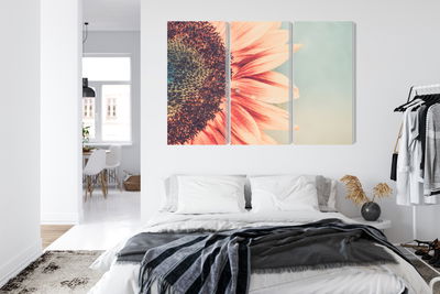 Ljuddämpande tavla - Blooming sunflower