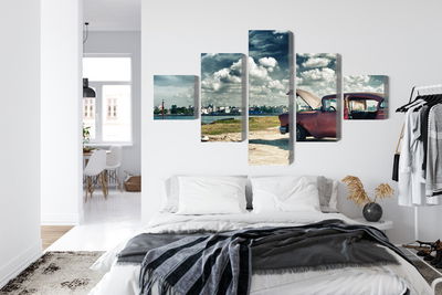 Ljuddämpande tavla - Panoramic view of havana