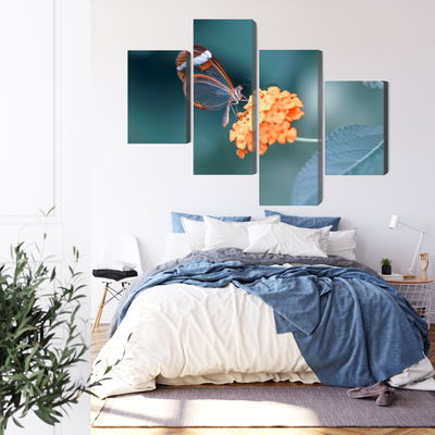 Ljuddämpande tavla - Butterfly in the summer