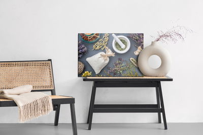 Ljuddämpande tavla - Lavender with herbs