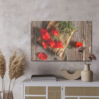 Ljuddämpande tavla - Wild poppies