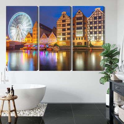 Ljuddämpande tavla - Motlawa in gdansk