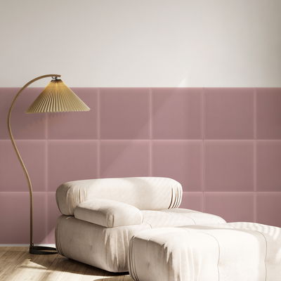 Firkantet lydabsorber - fløjl