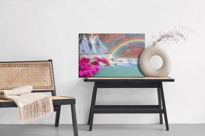 Ljuddämpande tavla - Kuang si waterfall in laos