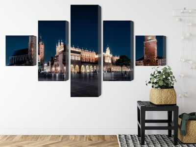 Ljuddämpande tavla - Kraków's cloth hall and st.