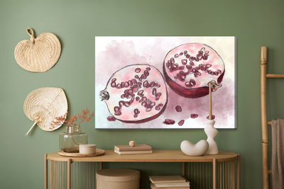 Ljuddämpande tavla - Watercolor grenades