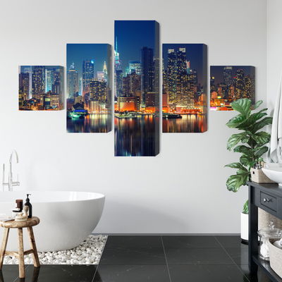Ljuddämpande tavla - Panoramic view of manhattan