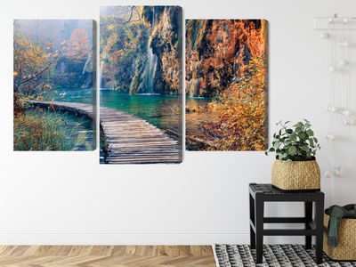 Ljuddämpande tavla - Plitvice lakes national park