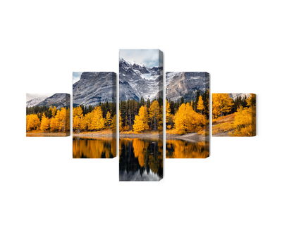 Ljuddämpande tavla - Banff national park in Canada