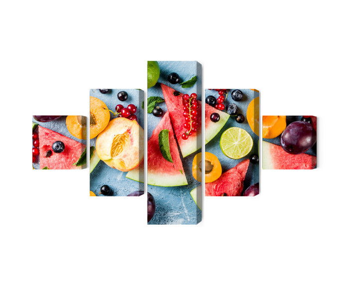 Ljuddämpande tavla - Holiday fruit