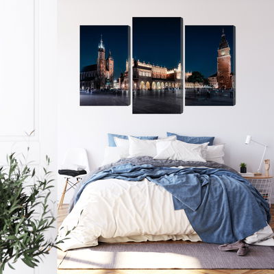 Ljuddämpande tavla - Kraków's cloth hall and st.