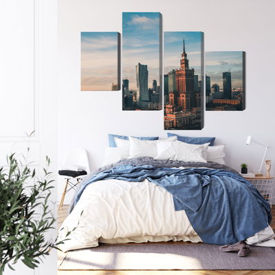 Ljuddämpande tavla - Warsaw and the view
