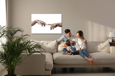 Ljuddämpande tavla - Adam's minimalist creation